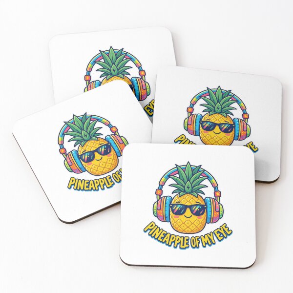 Item preview, Pineapple Of My Eye Funny Summer Tee designed and sold by 7Four1 Designs.
