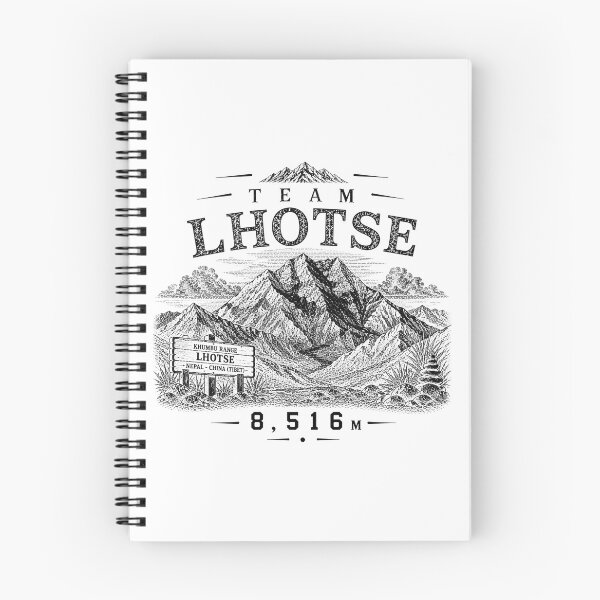 Item preview, Lhotse Mountain Hiking Design  designed and sold by Miles&Moments.