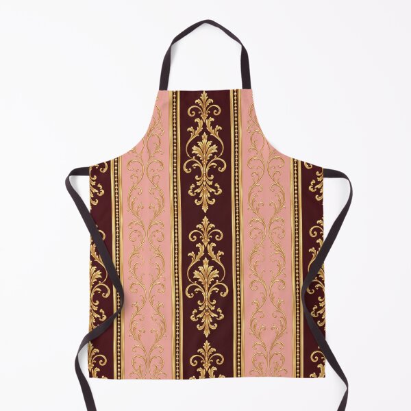 Item preview, Maroon & Matte Pink Striped Damask designed and sold by DesignsByPrnces.