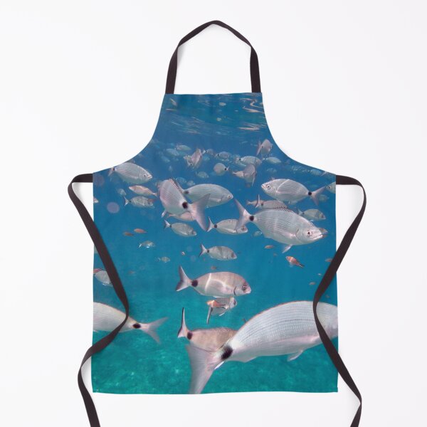 Item preview, Fish in Turquoise Mediterranean Waters designed and sold by Kasia Design.
