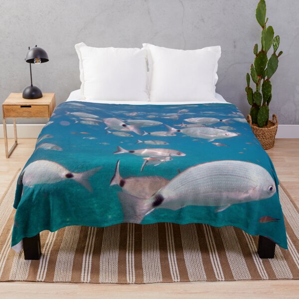 Item preview, Fish in Turquoise Mediterranean Waters designed and sold by Kasia Design.