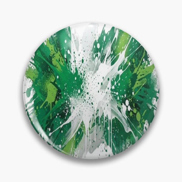 Item preview, Abstract Graffiti Explosion of Nigeria Flag Colors designed and sold by GraffiCity.