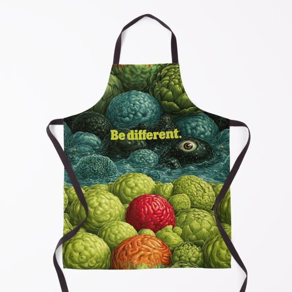 Item preview, Green Artichoke Monster Be Different Art designed and sold by Piotrek0001.