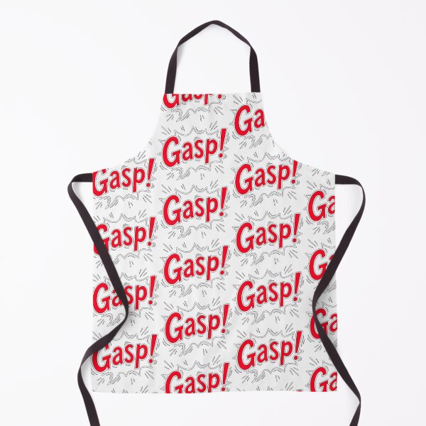 Item preview, Gasp Comic Style Gasp Text designed and sold by ThreadRiotTees.