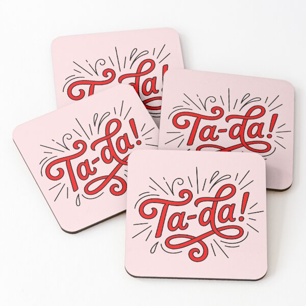 Item preview, Ta-da Ornamental Typography Design designed and sold by ThreadRiotTees.