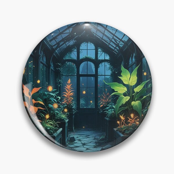 Item preview, Abandoned Glowing Fantasy Greenhouse designed and sold by ArtByih.