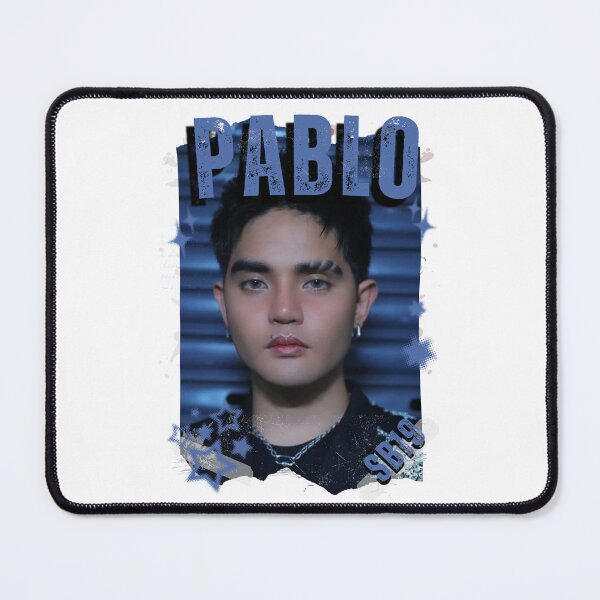 Item preview, SB19 Pablo Kings of P-pop Filipino in Monochrome Black and White Collage Art Design designed and sold by HELL0WBELLO.