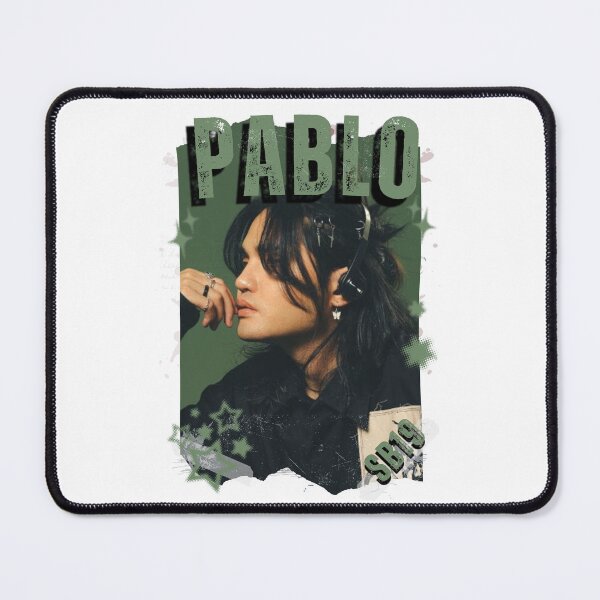 Item preview, SB19 Pablo Kings of P-pop Filipino in Monochrome Black and White Collage Art Design designed and sold by HELL0WBELLO.