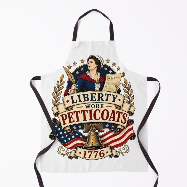 Item preview, Liberty Wore Petticoats, 1776 Colonial History designed and sold by RebeccaPackard.