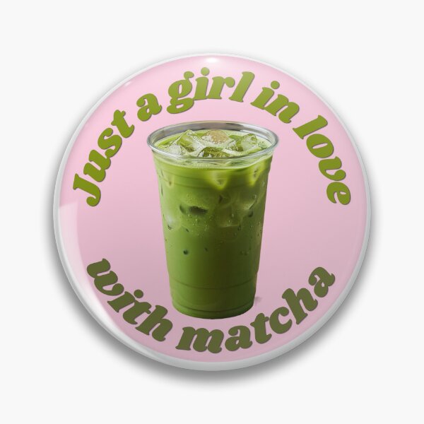 Item preview, Just A Girl Who Loves Matcha | Cute Aesthetic Green Tea Art designed and sold by TheAlbaJossShop.