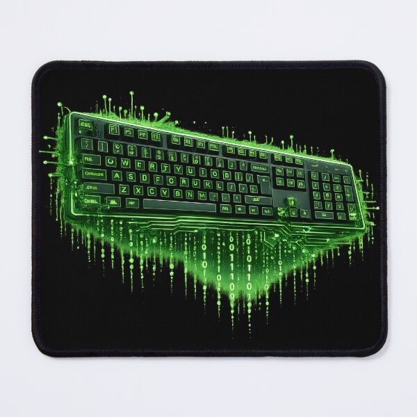 Item preview, Binary Cyber Keyboard designed and sold by Kicor.