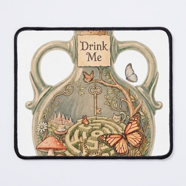 Item preview, Alice Drink Me Fantasy Art designed and sold by Reverie & Roses.