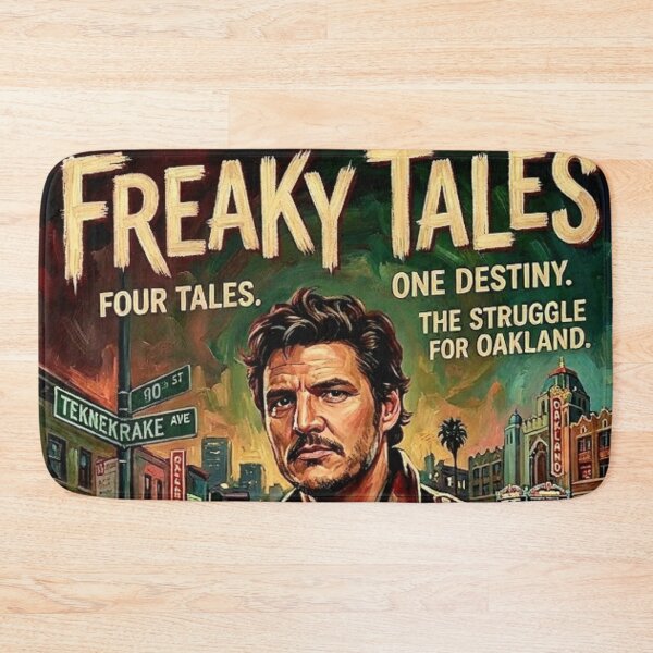 Item preview, Freaky Tales Retro Oakland Anthology Crime Drama Thriller Tribute Art Movie Poster designed and sold by Art's Diner.
