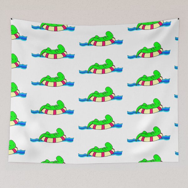 Item preview, Relaxing Pool Dino designed and sold by Lydia Conder.