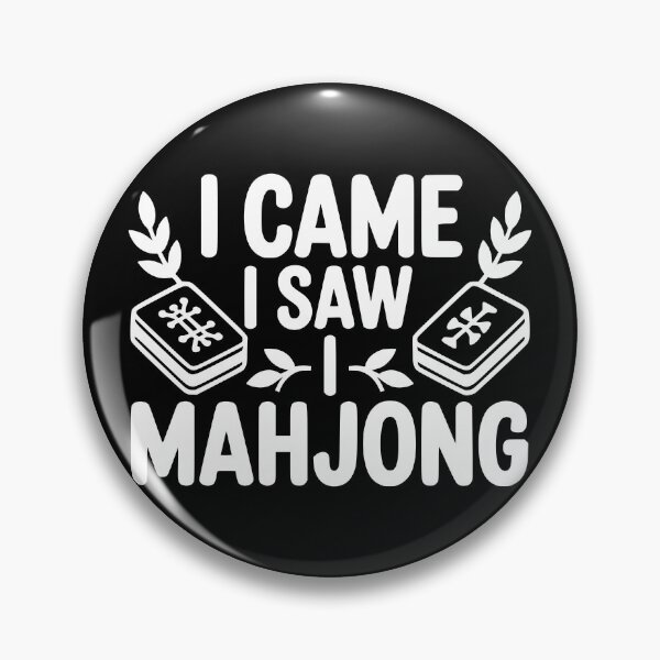 Item preview, I Came I Saw I Mahjong designed and sold by theartfulaspie.