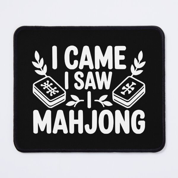 Item preview, I Came I Saw I Mahjong designed and sold by theartfulaspie.