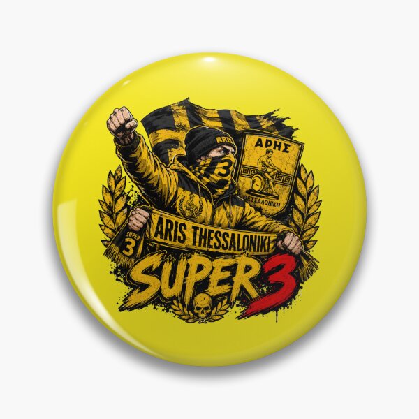 Item preview, SUPER 3 Fans - Aris Thessaloniki designed and sold by Sports Boutique.