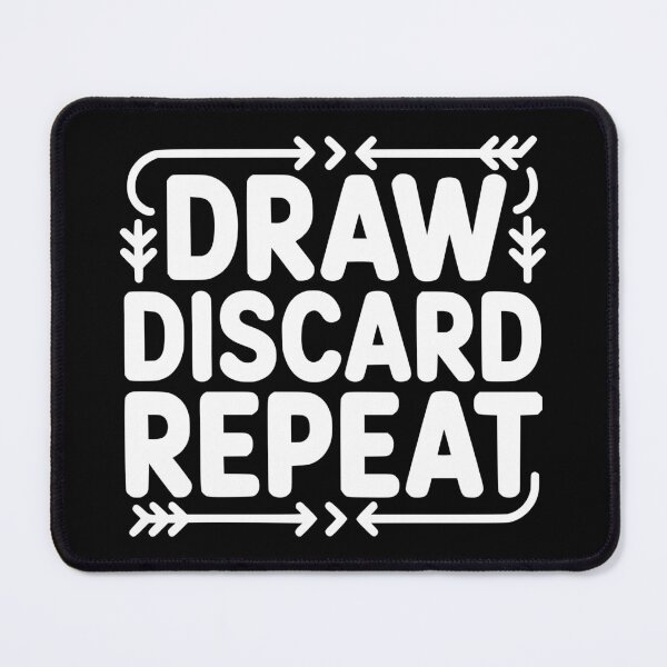 Item preview, Draw Discard Repeat designed and sold by theartfulaspie.