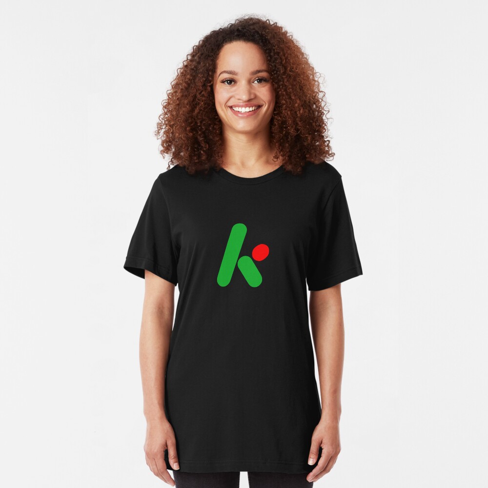 2D version of The Krypton Factor logo Slim Fit T-Shirt