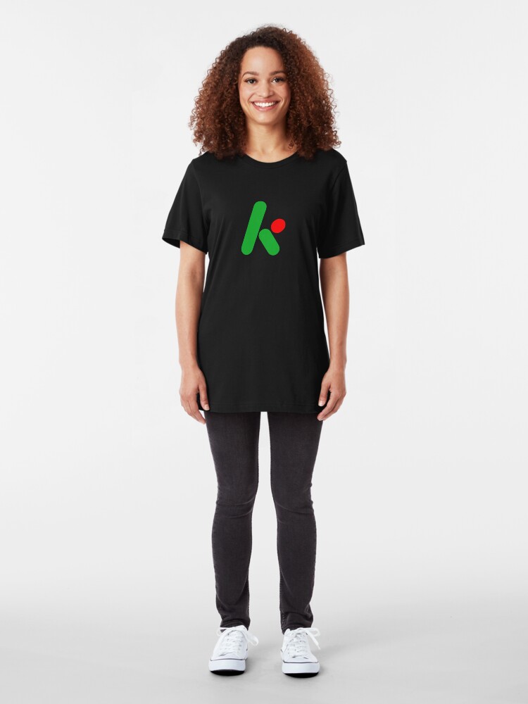 Alternate view of 2D version of The Krypton Factor logo Slim Fit T-Shirt