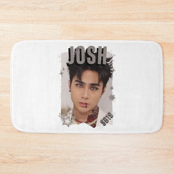 Item preview, SB19 Josh Kings of P-pop Filipino in Monochrome Black and White Collage Art Design designed and sold by HELL0WBELLO.