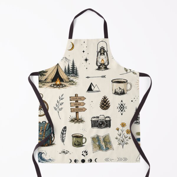 Item preview, Camping Adventure Icon Collection designed and sold by naturalsurvival.