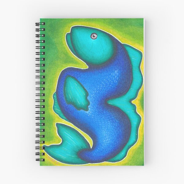 Item preview, Strange Glowing BlueFish designed and sold by Strange Garden Studio.