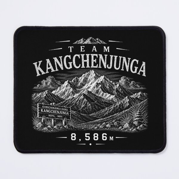 Item preview, Kangchenjunga Mountain Hiking Design 2 designed and sold by Miles&Moments.