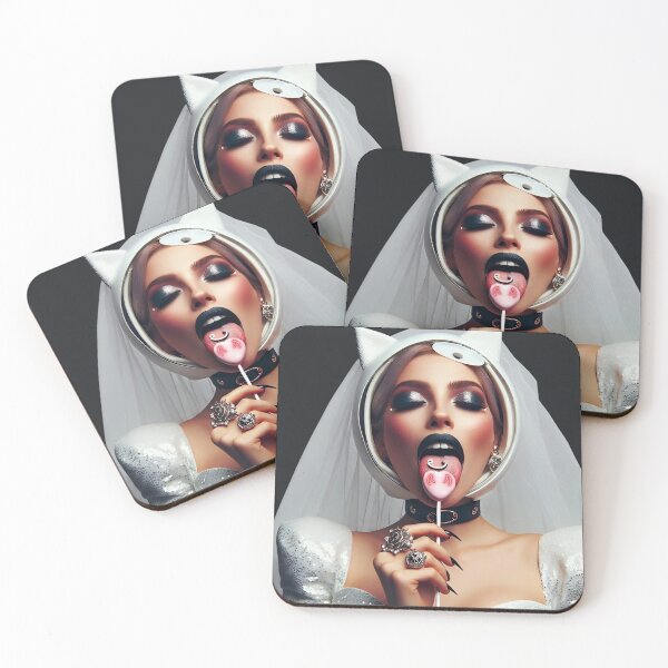 Item preview, Cyber Bride Licking Heart Lollipop designed and sold by Voodoo Store Paranormal Collections.