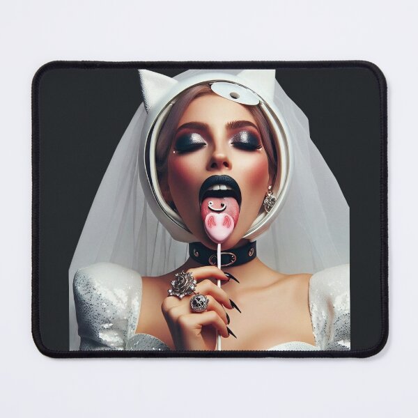 Item preview, Cyber Bride Licking Heart Lollipop designed and sold by Voodoo Store Paranormal Collections.