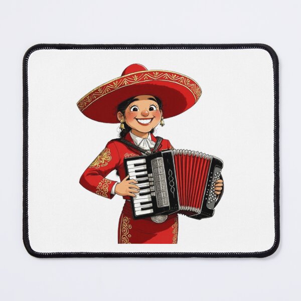 Item preview, The Accordion Girl designed and sold by BajioAmigos.