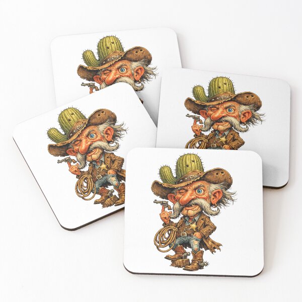 Item preview, Funny Cowboy designed and sold by AlexLineArt.