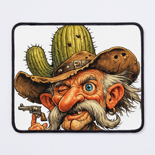 Item preview, Funny Cowboy designed and sold by AlexLineArt.