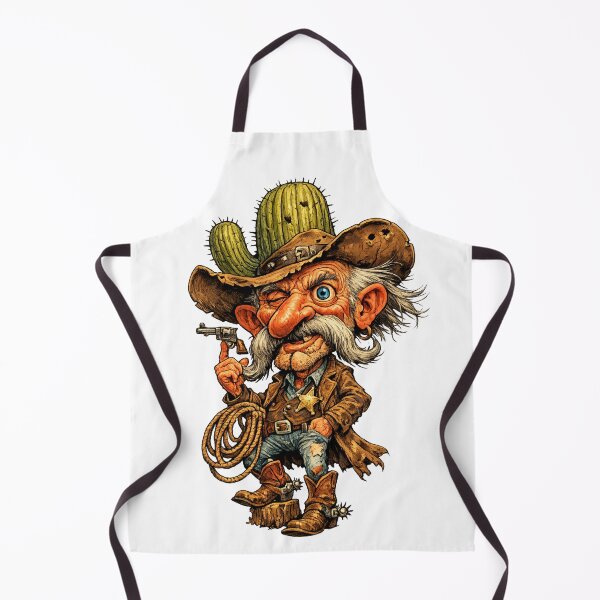 Item preview, Funny Cowboy designed and sold by AlexLineArt.