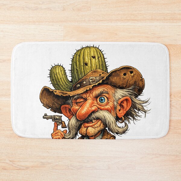 Item preview, Funny Cowboy designed and sold by AlexLineArt.