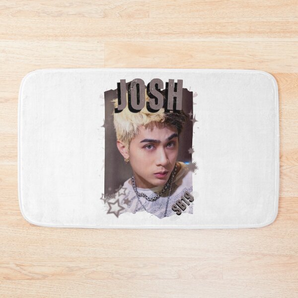 Item preview, SB19 Josh Kings of P-pop Filipino in Monochrome Black and White Collage Art Design designed and sold by HELL0WBELLO.