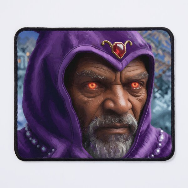 Item preview, Portrait of Sarakin from "Heroes of Might and Magic" designed and sold by StudioDestruct.