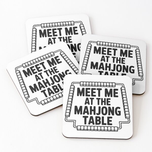 Item preview, Meet Me At The Mahjong Table designed and sold by theartfulaspie.