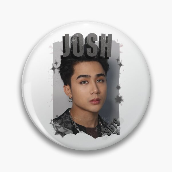 Item preview, SB19 Josh Kings of P-pop Filipino in Monochrome Black and White Collage Art Design designed and sold by HELL0WBELLO.