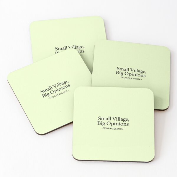 Item preview, Small Village, Big Opinions – Worplesdon designed and sold by ThatSurreyLife.