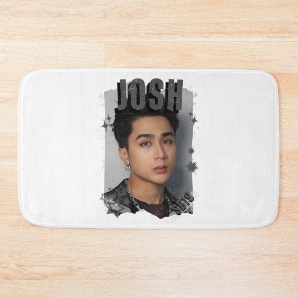 Item preview, SB19 Josh Kings of P-pop Filipino in Monochrome Black and White Collage Art Design designed and sold by HELL0WBELLO.