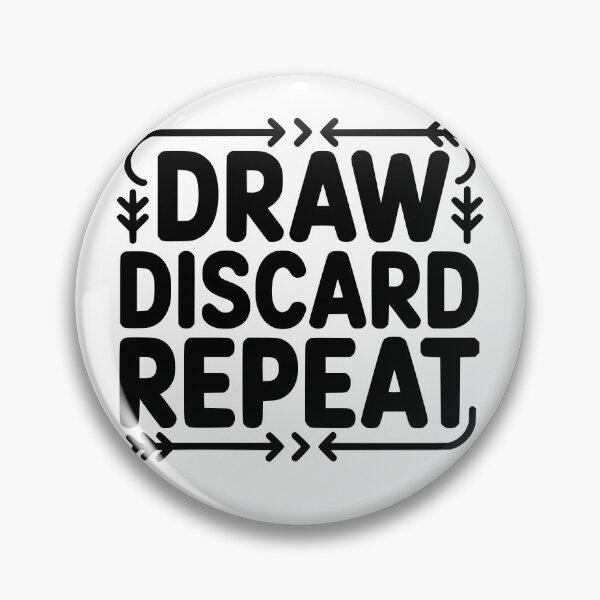 Item preview, Draw Discard Repeat designed and sold by theartfulaspie.