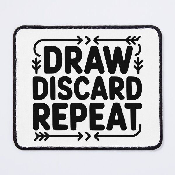 Item preview, Draw Discard Repeat designed and sold by theartfulaspie.