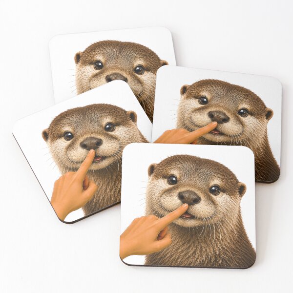 Item preview, ⭐ BOOP THE SNOOT COLLECTION ⭐ – OTTER – Every Snoot Deserves a Boop designed and sold by WheelieGdArt.