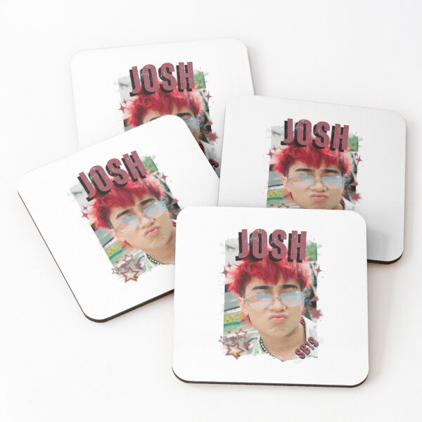 Item preview, SB19 Josh Kings of P-pop Filipino in Monochrome Black and White Collage Art Design designed and sold by HELL0WBELLO.