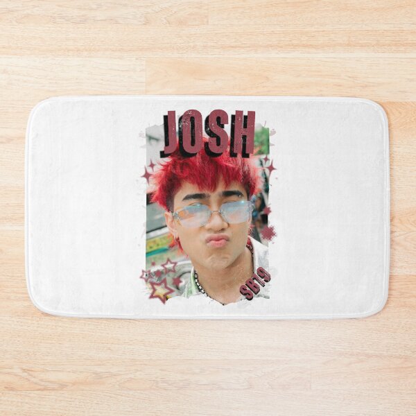 Item preview, SB19 Josh Kings of P-pop Filipino in Monochrome Black and White Collage Art Design designed and sold by HELL0WBELLO.