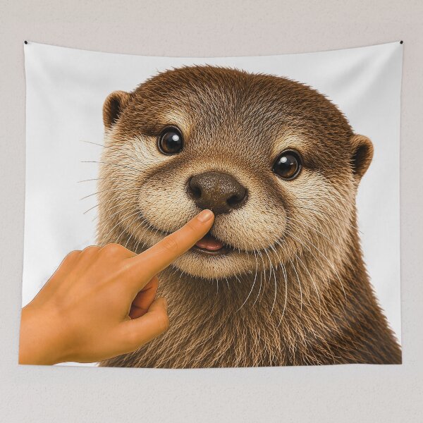 Item preview, ⭐ BOOP THE SNOOT COLLECTION ⭐ – OTTER – Every Snoot Deserves a Boop designed and sold by WheelieGdArt.