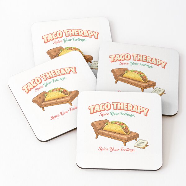 Item preview, TACO THERAPY designed and sold by  ViralVisionsCreating .