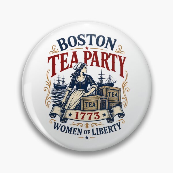 Item preview, Boston Tea Party, Women of Liberty 1773 designed and sold by RebeccaPackard.