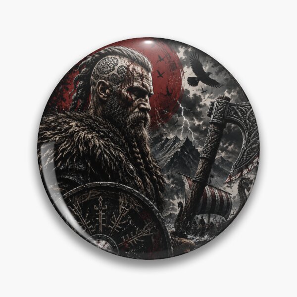 Item preview, Fierce Viking Warrior designed and sold by Thor-stone.